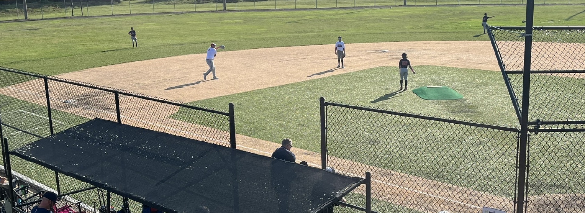 Picture of people playing softball at Armco Park