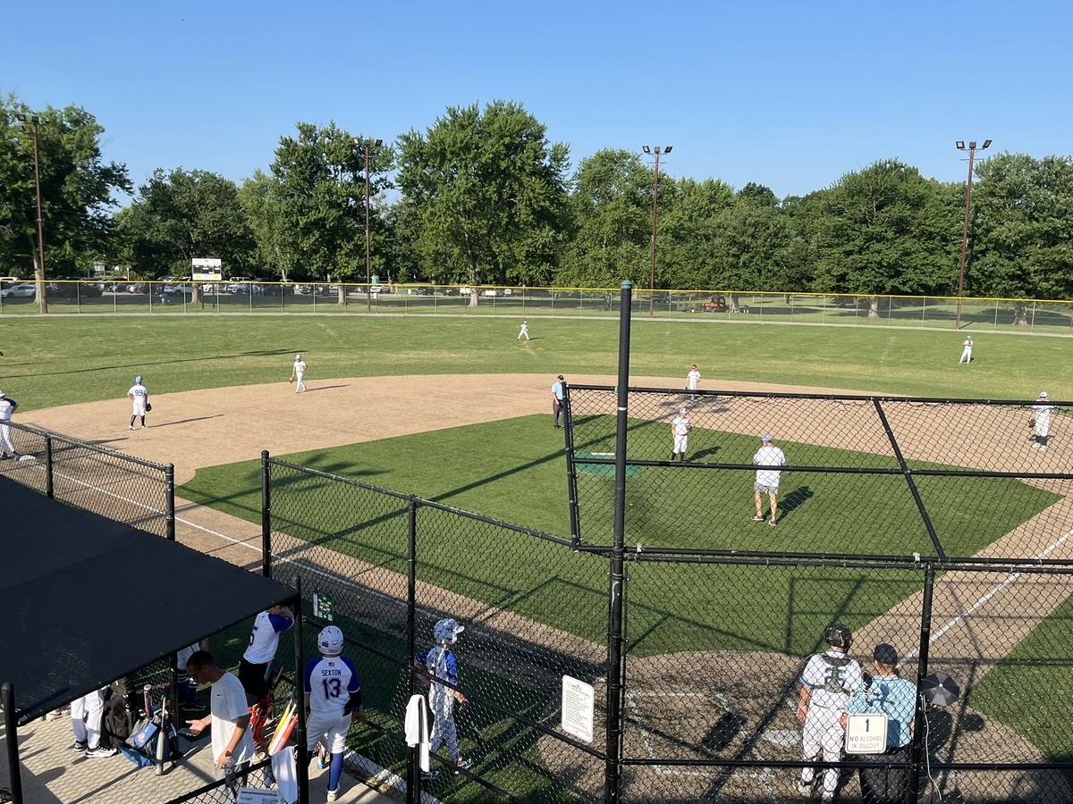 Softball game at Armco Park Softball Complex